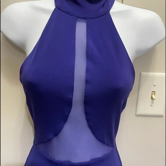 Nookie Small *blue/purple *mid length dress - Picture 6 of 7